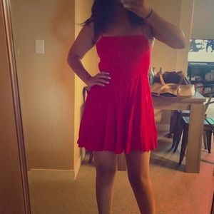 Red Skater Dress